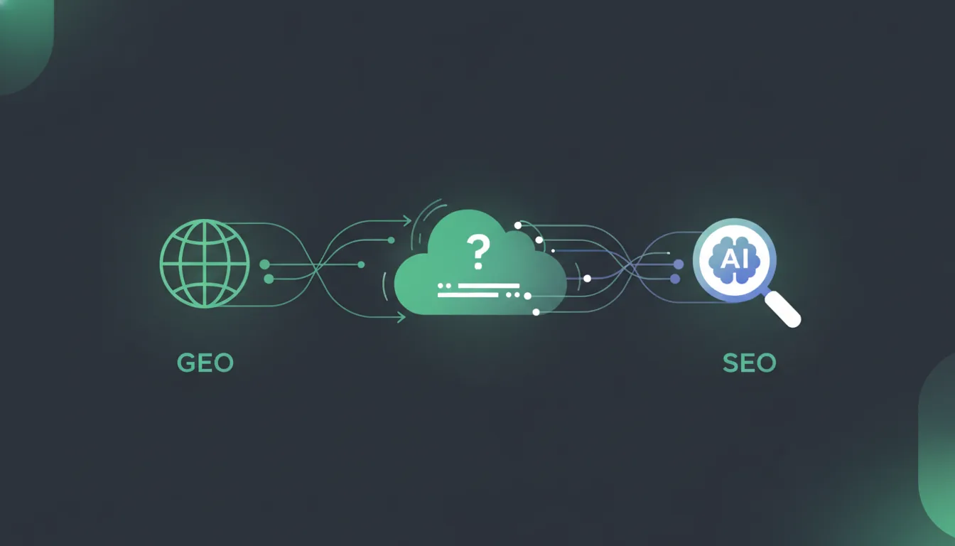 GEO vs SEO: what changes when AI answers the question